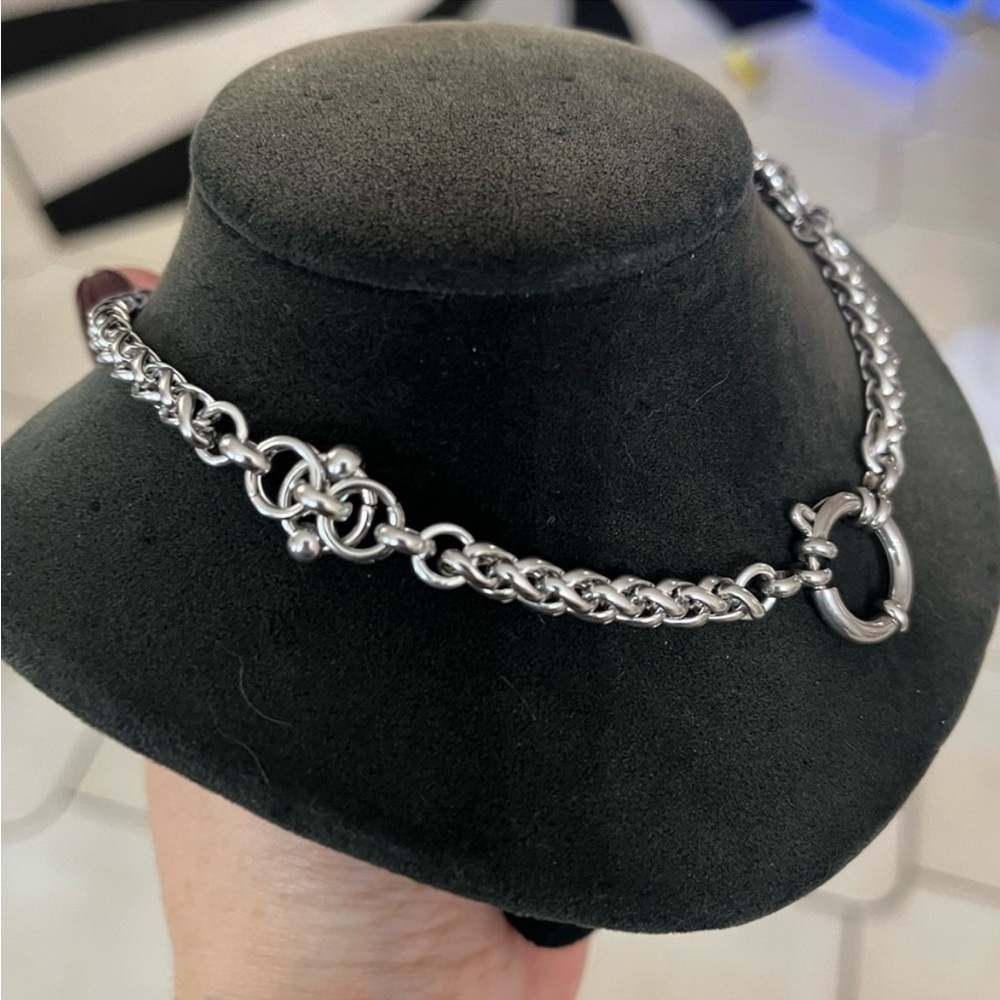 ONLY CHAIN ! Stainless steel chains . Pick lenght Price vary read description ty